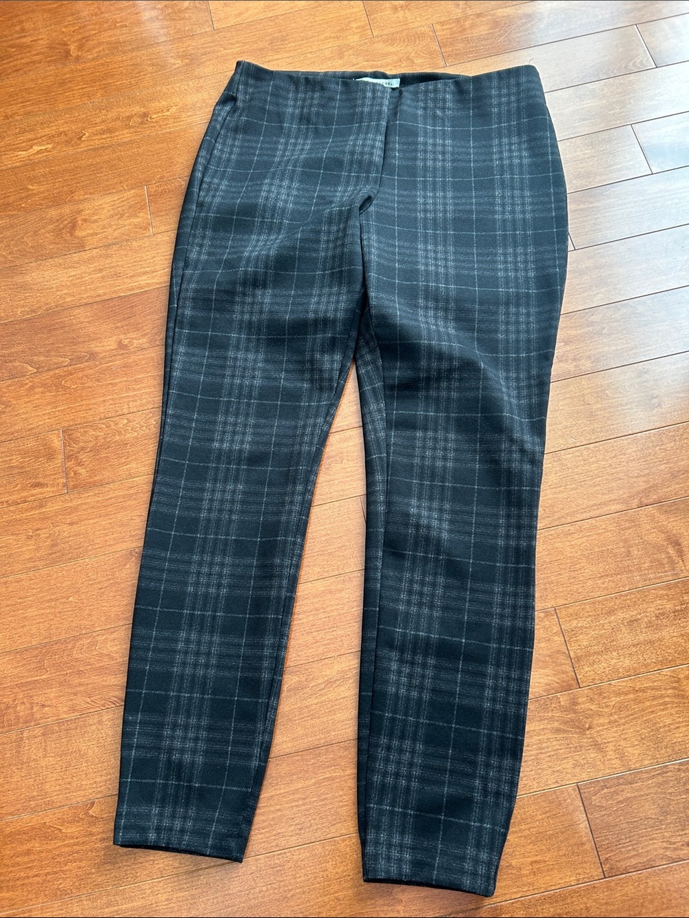 Zac & Rachel Black Gray Plaid Dress Pants